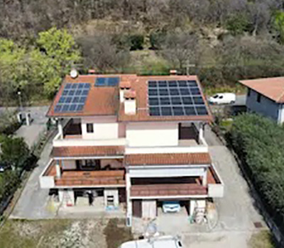 Costermano sul Garda  Residenziale  Nr. 20 pannelli Impianto da 8kWp con 10kWh di accumulo